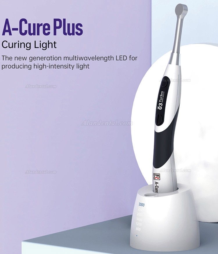 Refine® A-Cure Plus Dental LED Curing Light With Light Meter & Caries Detection